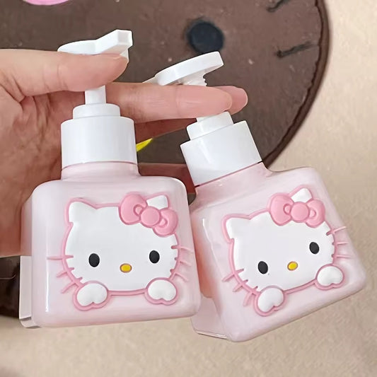 Hello Kitty Kawaii Pink Hand Sanitizer Bottle