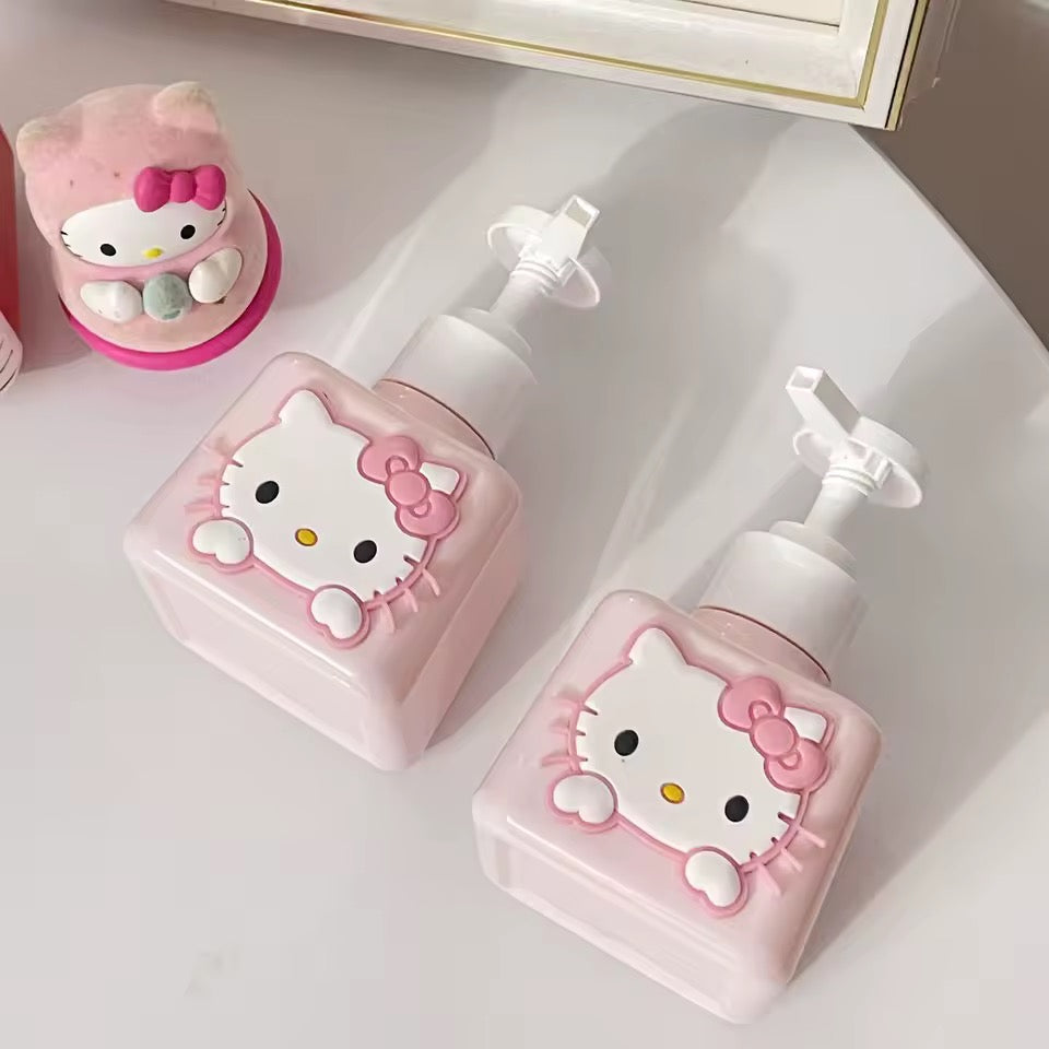 Hello Kitty Kawaii Pink Hand Sanitizer Bottle