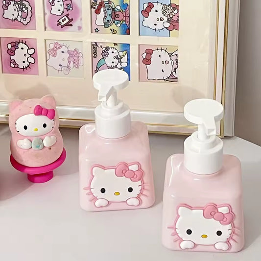 Hello Kitty Kawaii Pink Hand Sanitizer Bottle